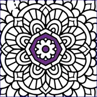 Coloring Mandalas action large gif