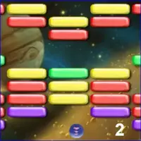Outer Space Arkanoid action large gif