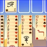 Thieves of Egypt Solitaire Game action large gif