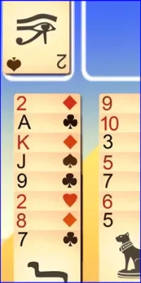 play Thieves of Egypt Solitaire Game 