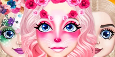 play Easter Face Painting and Makeup Game 