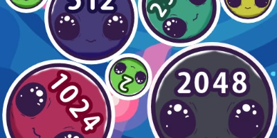 play Alien Merge 2048 