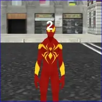 Flying Spider action large gif