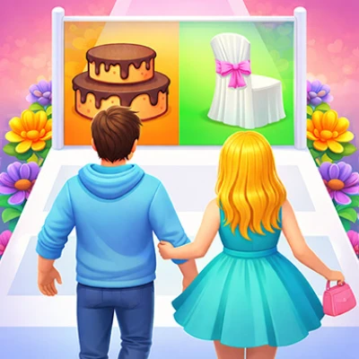 play Couple Wedding Race Game 