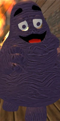 play Grimace Shake Burn or Die  