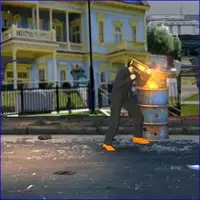 Skibidi Toilet Rage action large gif