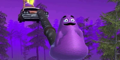 play Grimace Only Up 